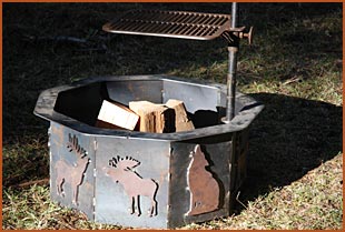 Custom Steel Fire Pits