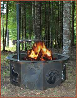 Custom Steel Fire Pits